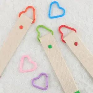 스트랩 키링 카라비너 캐리어 네임택 와펜 패브릭