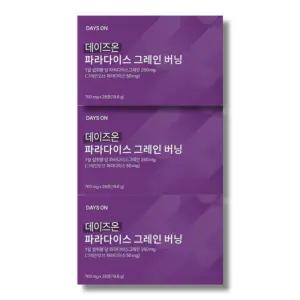 데이즈온 파라다이스 그레인 버닝 28정 3박스 브로콜리추출분말 파라돌