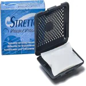 바이올린 비올라 및 소형 악기용 STRETTO 1010 케이스 2개의 가습 백(STR-1010) 포함