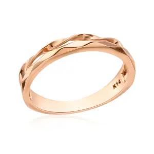 18K 꼬임다이아 레이어드 두줄 반지 RSS20568