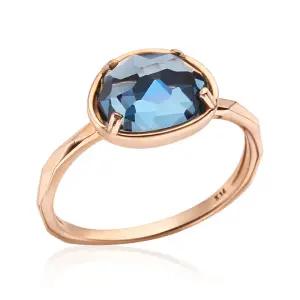 18K 스태킹 레이어드 런던블루 반지 NPR26094