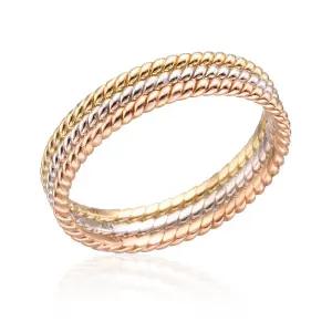 18K 슬림 1.5mm 트위스트 올밴드 실반지 3종 세트 NPR29761