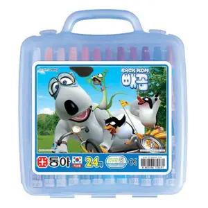 TBZ 동아 크레파스 24색 남 갑 6개입