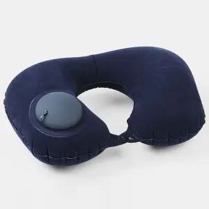 여행용목쿠션 펌핑 에어 휴대용목베개