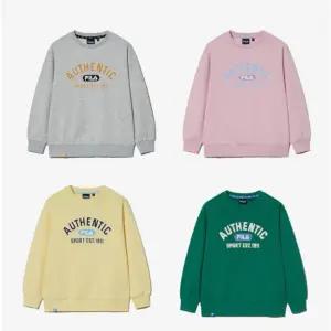 [휠라키즈](김해점)49할인 백화점발송 바시티 로고 맨투맨 4종택1 FK2POG3405X_PIK_WTM_GRN_MMA