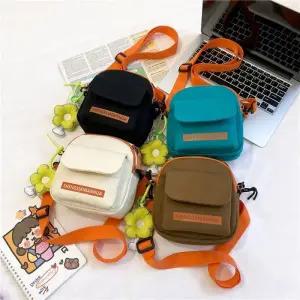 가방 캐주얼백 크로스백 학생가방 꽃키링 토트스트랩 미니 ELG-208