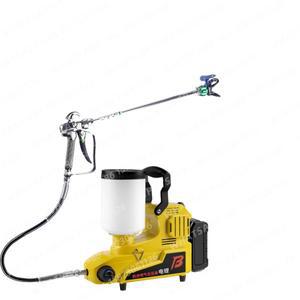 에어리스 라텍스 페인트 분무기 코팅 21v DIY 휴대용 리튬 배터리 스프레이 건