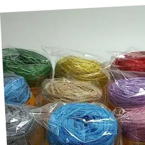 인견 레이온 반짝이실 반짝이 뜨개실 튜브사 가방 여름니트 실 얇은뜨개실