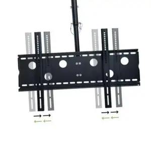 고정 모니터 천장 브라켓 선정리 tv 형 거치대 스탠드 벽걸이