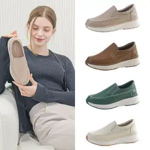 [NS홈쇼핑]헬시온 소가죽 키높이 슬립온[35707585]