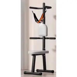 허리 견인기 의자 자동 좌식 허리교정기 운동 가정용