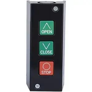 MMTC PBS 3 상업용 차고 도어 버튼 제어 입구 스테이션 중지 열기닫기일시적 오프너 마운트 월 접촉