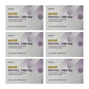 파라다이스 그레인 버닝 그래인 번 28정 6개 MJ