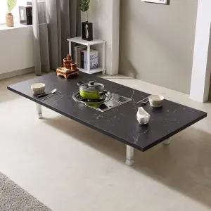 심포니디자인 좌식용 접이식 6인 고기불판 테이블 1600x750