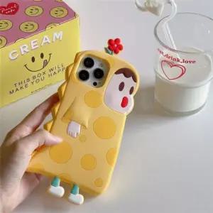 유니블링 아이폰 13 12 11 x xr xs 7 8 공룡 소녀 실리콘케이스