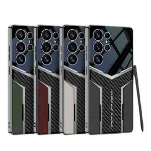 유니블링 갤럭시 s25 s24 s23 울트라 Y 가죽 강화유리 케이스