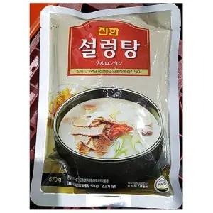 따스한 한끼 간편식 설렁탕 진한 570gX25개 즉석탕 즉석 식품