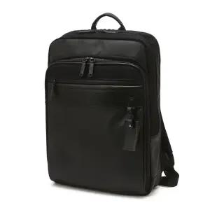[국내백화점] 헤지스 블랙 가죽배색 나일론 백팩 WUBA4F505BK
