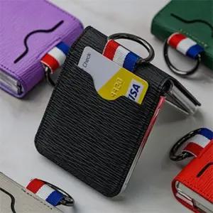 [폰이소] 플립1.2.3.4.5.6.7 마리포사 Z플립 케이스 카드수납 손가락링