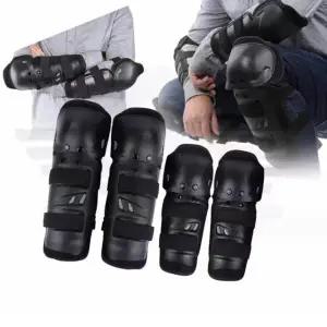 바이크보호대세트 바이크 오토바이 안전 보호 장비 하체 무릎 팔 꿈치 보호대 장구 프로텍터