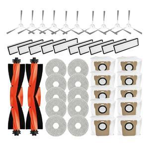 [호환] 샤오미 미지아 옴니 C102CN B101CN B116CN X10 플러스 부품 액세서리 롤러 사이드 브러시 헤파 필터 물걸레 가방