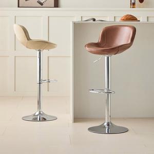 이탈리안 라이트 럭셔리 카페 계산원 리프팅 의자 데스크 회전 바 높은 프론트