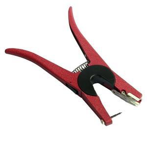 축산용품 스테인레스 집게 송아지 B형 어 염소 돼지 귀 cm 가축 태그 클램프 이표기 25 빨강