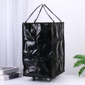 대형 타포린 가방바퀴 달린 재사용 가능한 카트 또는 배낭으로