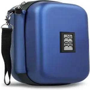 베리파인 인슐린 쿨러 여행 케이스 TSA 승인 디지털 °F 디스플레이 및 24시간 쿨링 ( 2 × 180g 스팩 )