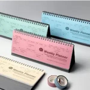 스케줄러 PP 탁상용 위클리 스터디 플래너 데일리 먼슬리