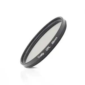 보호 CPL 필터 편광 렌즈 DSLR 카메라 펜탁스 올림푸스 호환 52mm