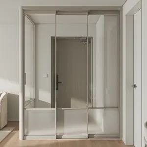 (26년 신상) 3연동 소형(기본유리)+고시형 파티션 중형(중가유리)