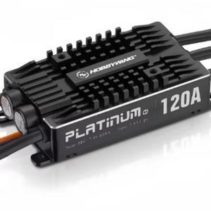 기존 Hobbywing Platinum 120A Pro V4 3-6S Lipo BEC RC 드론 항공기 헬리콥터 500-550 용 빈 금형 브러시