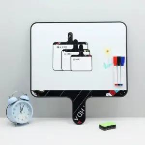 단체선물 손잡이 양면 화이트보드 정답판 미니보드 28x35CM