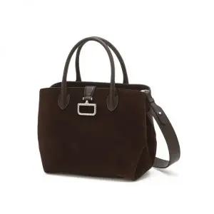 닥스 액세서리 25FW DCBA5F266W3 버크루나 브라운 스웨이드 소가죽 토트백