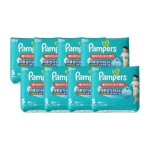 팸퍼스 베이비드라이 팬티형 기저귀 5단계 288매