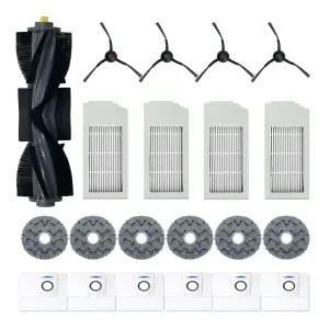 에코백스 디봇 X1 T10 옴니 로봇 청소기 호환 먼지봉투 더스트백 물걸레 필터 사이드 메인 브러쉬 소모품 패키지 6개월