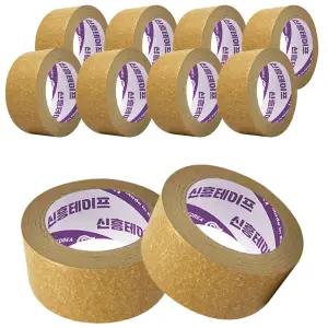 [신흥] 국산 라바 크라프트 종이테이프 48mm X 40M, 10개