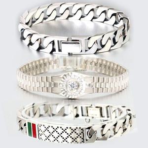 은팔찌3 이태리 은체인 은목걸이/ 925 실버 순은 실버볼 은볼 남자 남성 여자 여성 커플 볼드 굵은 사각 대나무 박스 각 볼 군번줄 트위스트 꼬임체인 목걸이 팔찌