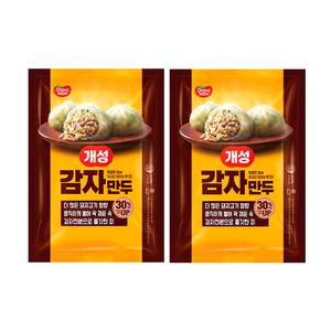 동원 개성 감자만두 2.2kgx2개/냉동 국산 돼지고기 감자피 찐만두