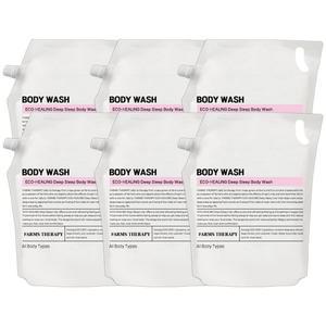 팜스테라피 에코 힐링 딥 슬립 바디워시 리필 2000ml x 6개
