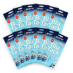 블루택(blutack)-오리지날 90g/12개/블루텍/Bostik