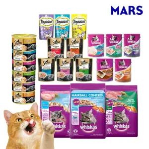 고양이 사료 습식캔 간식 골라담기 템테이션 위스카스 쉬바