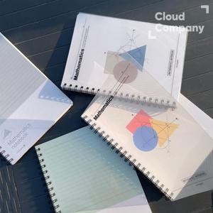 모닝글로리 수학노트 PP 스프링노트 A4 오답 공책 연습장 2분할 3칸 4분할 6등분