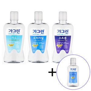 가그린 750mlX2 +100ml /제로/오리지널/스트롱