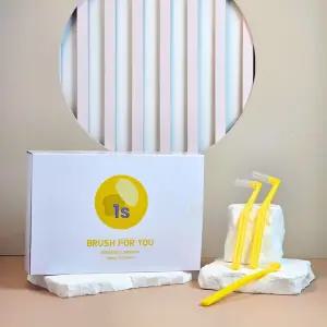 [11번가] 브러쉬포유 대용량 치간칫솔 L형 1s (1.0mm) 50p