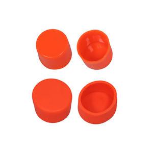 파이프캡 형광실리콘 고무캡 비계파이프(아시바) 마개