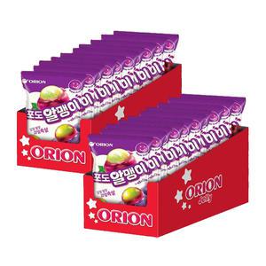 오리온 포도알맹이, 67g, 20개