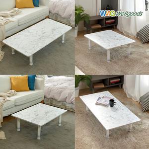 웰굿즈 국산 교자상 밥상 마블화이트 다용도 테이블