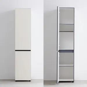 에보니아 오브제 투도어 수납장 400 광폭형